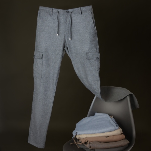 Comfort Fit Cotton-Poly Blend Pants