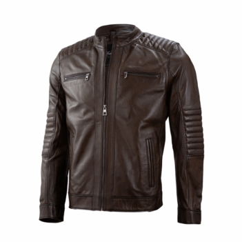 Brown Leather Jacket LTJ-002
