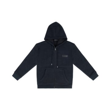 Zip-Up Fleece Hoodie