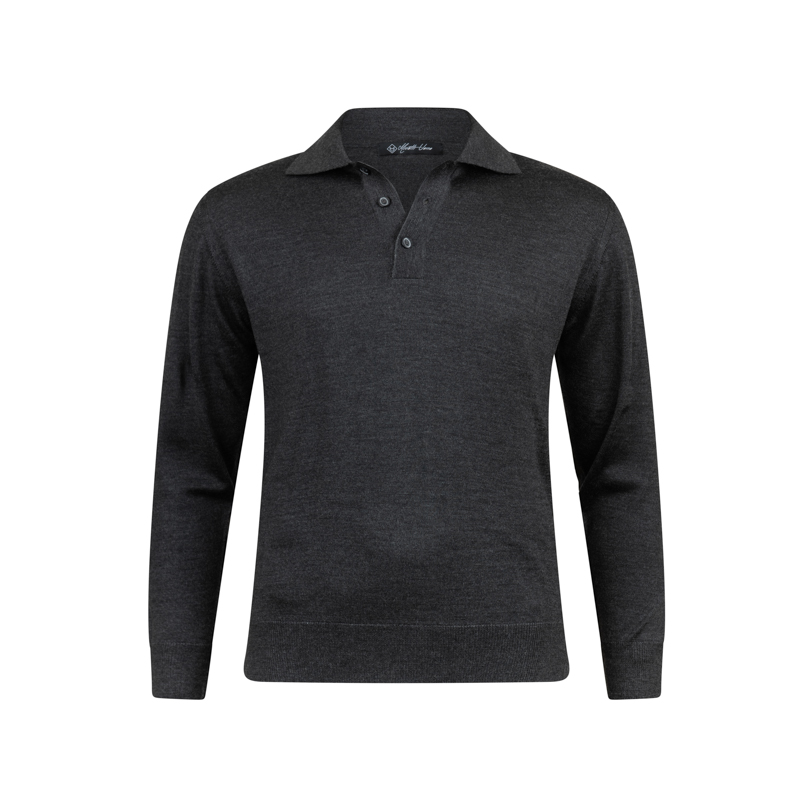 Cashmere Knit Polo