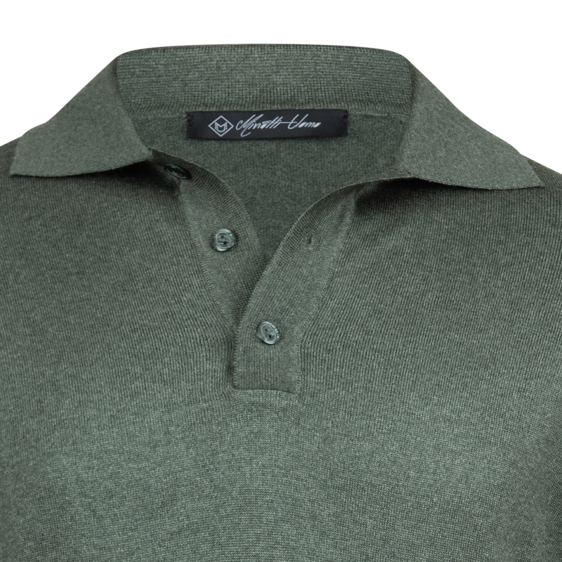 Cashmere Knit Polo - Image 8