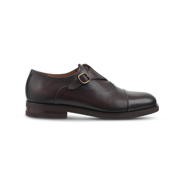 Monk strap shoes - Brown - Image 2