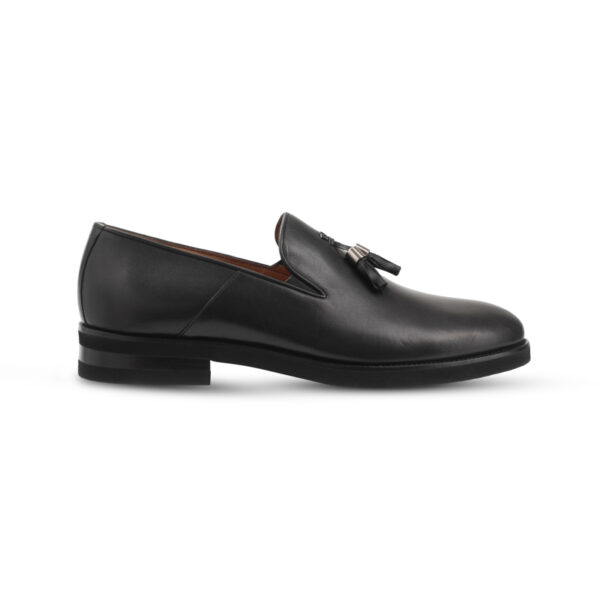 Tassel loafer shoes -Black - Image 2