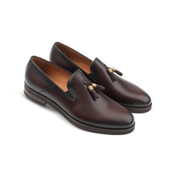 Tassel Loafer shoes-Brown