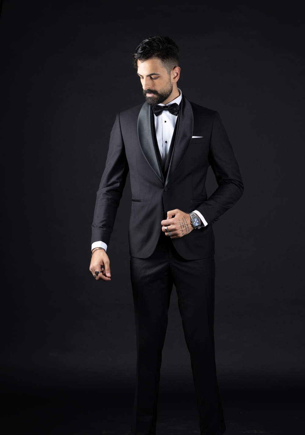 Ceremony Suit -Shawl Lapel - Image 2