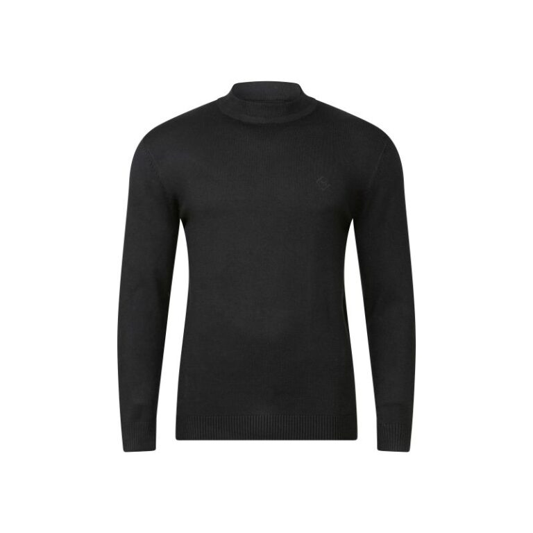 Classic Cashmere Mock Neck – Tailored Fit & Supreme Softness
