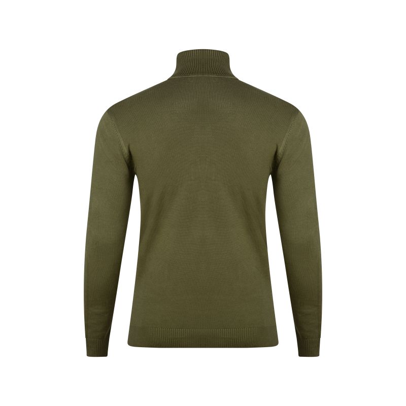 Italian-Style Wool Roll Neck Sweater – Smart Winter Essential - Image 4